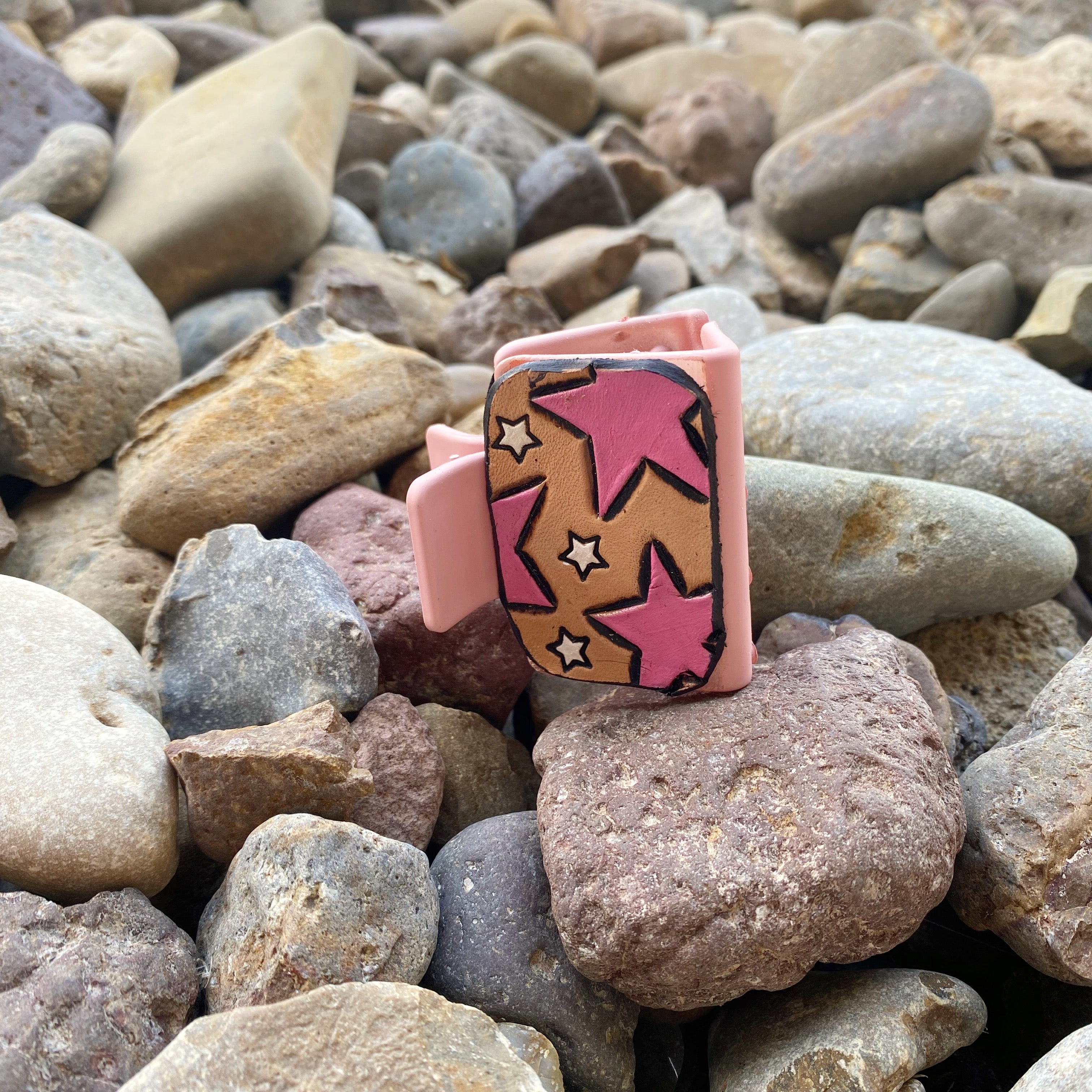 Leather Claw Clips 2”