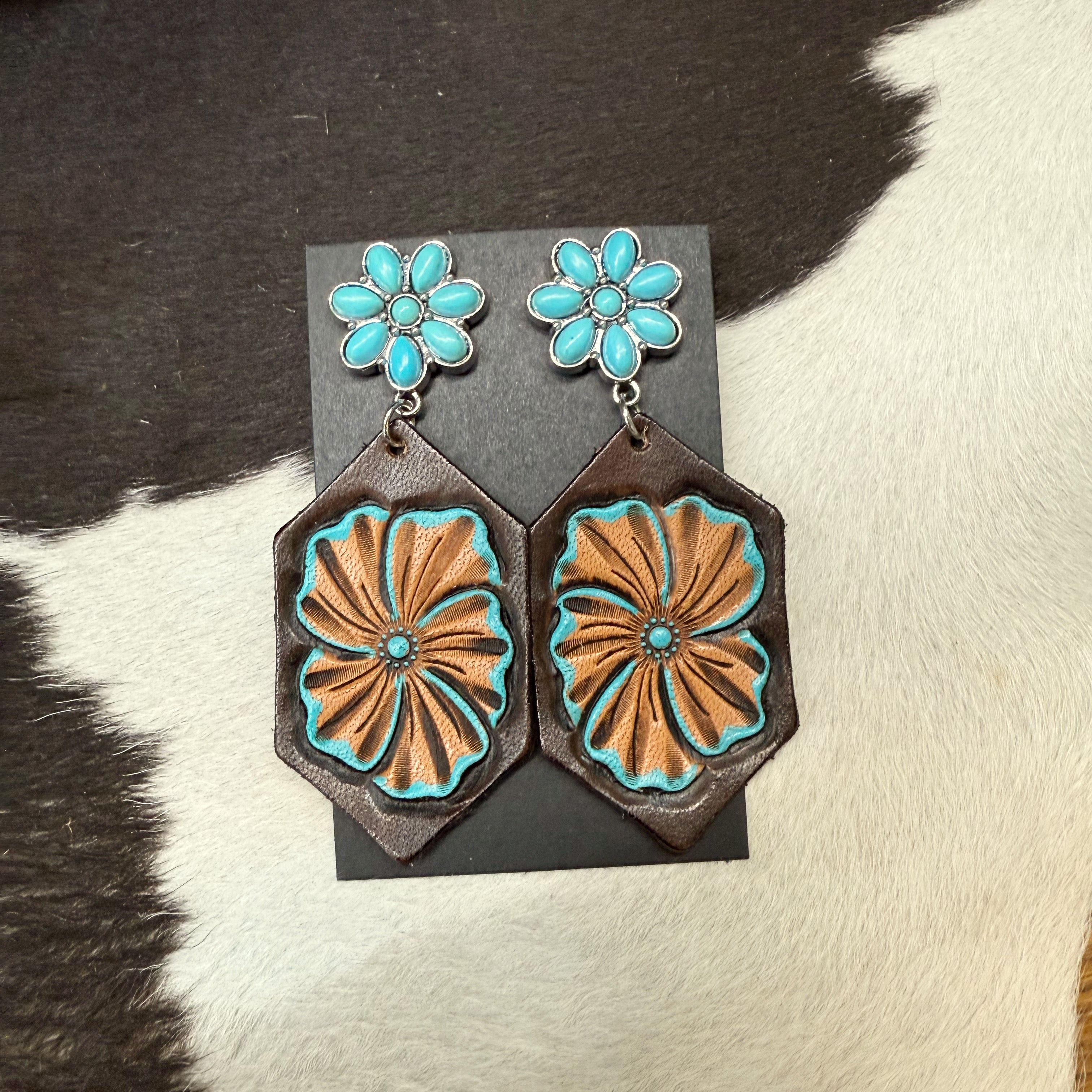 Medium Flower Studs