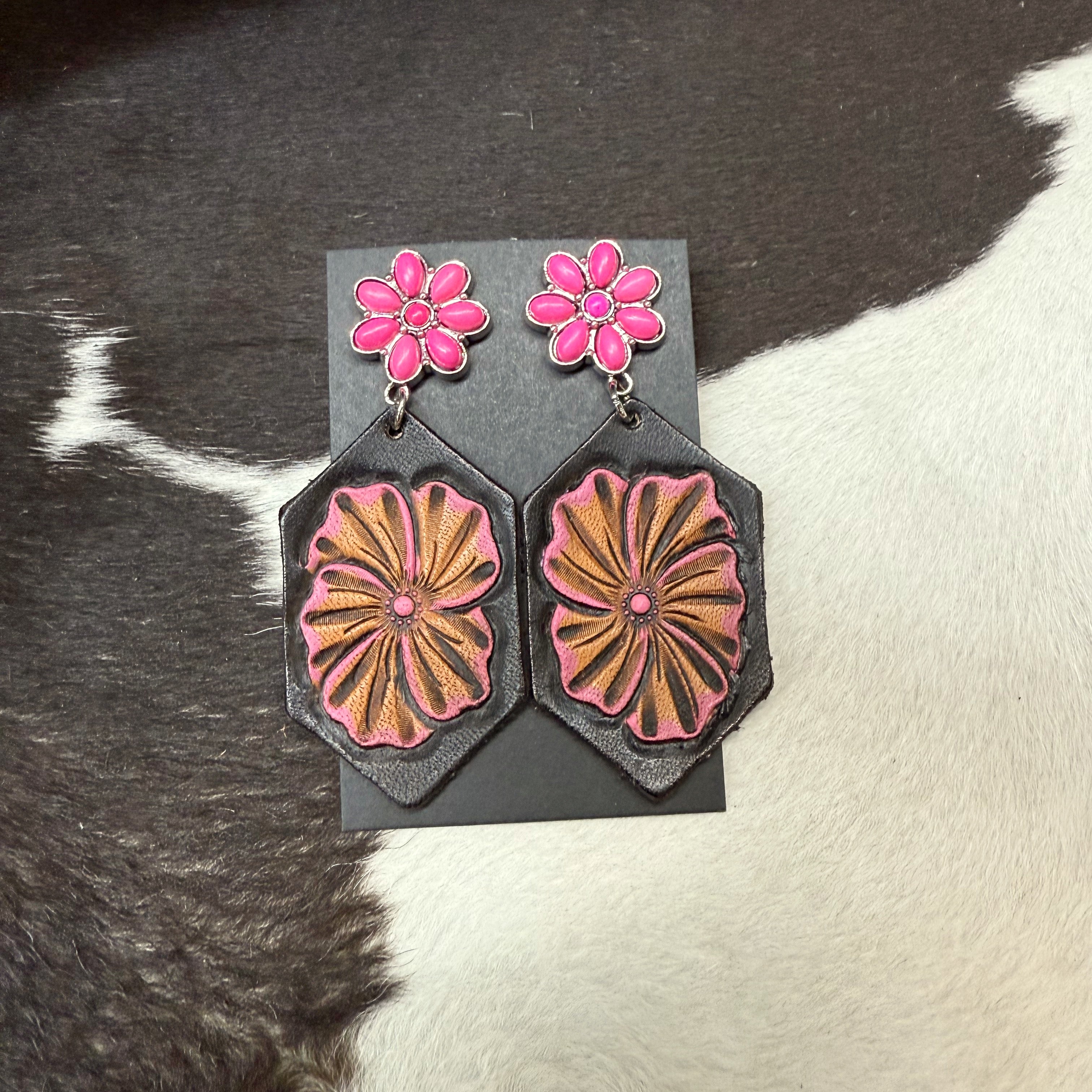 Medium Flower Studs