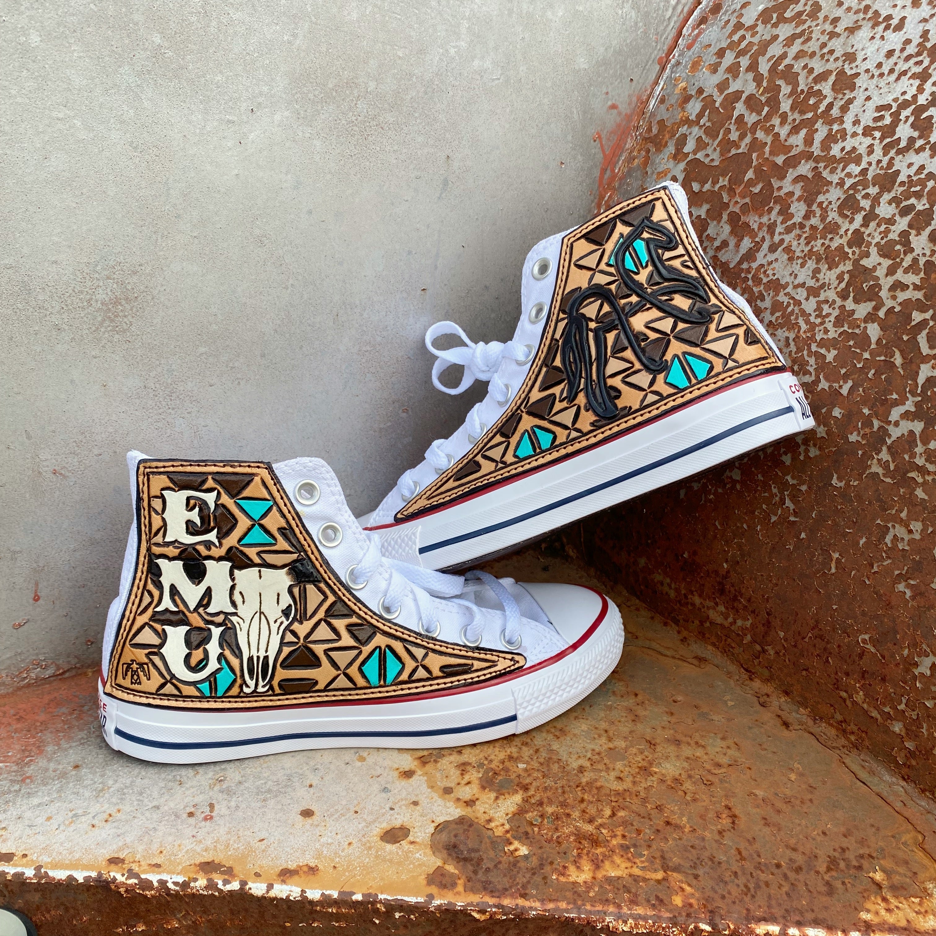 Custom High Top Converse