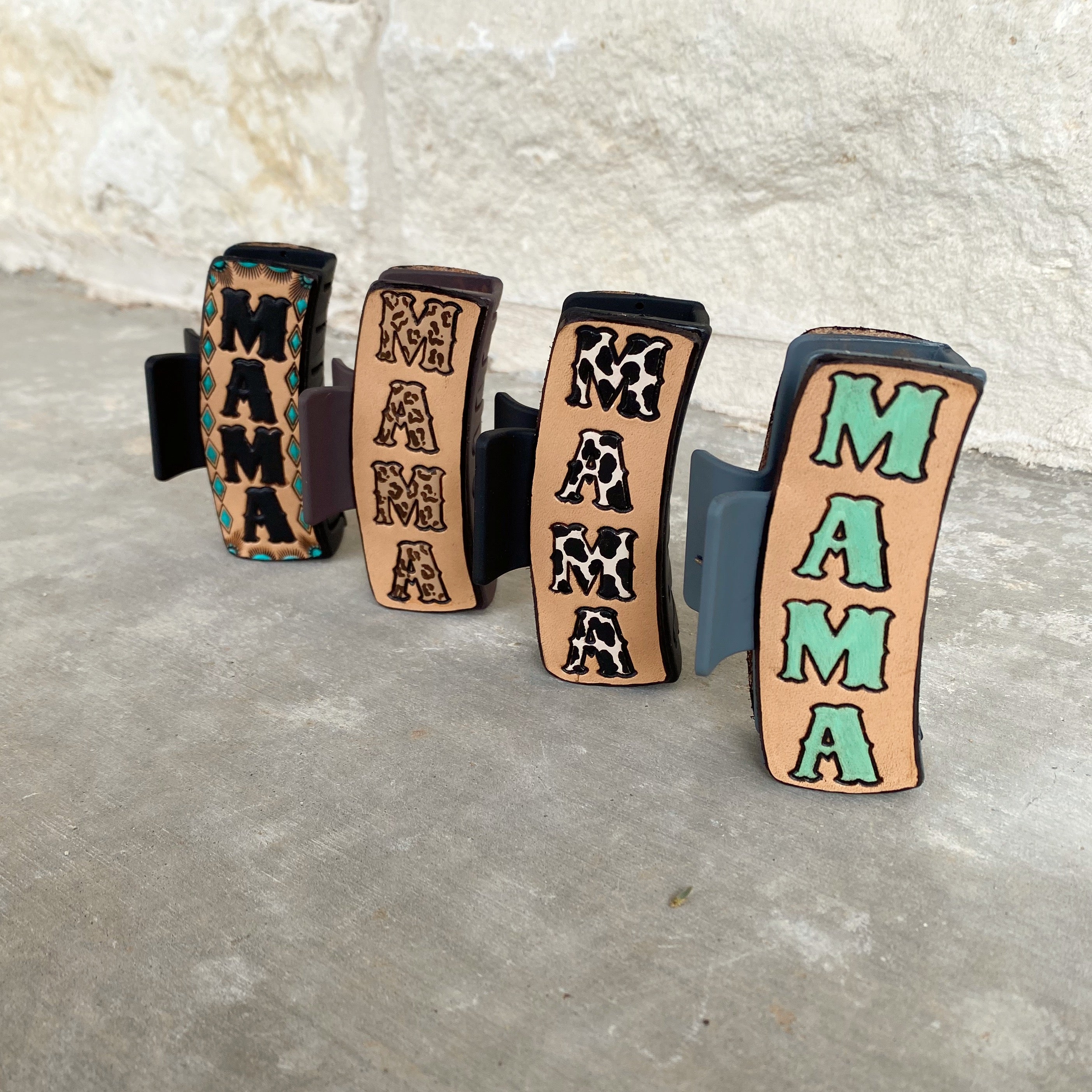 Leather MAMA 3.5” Clips
