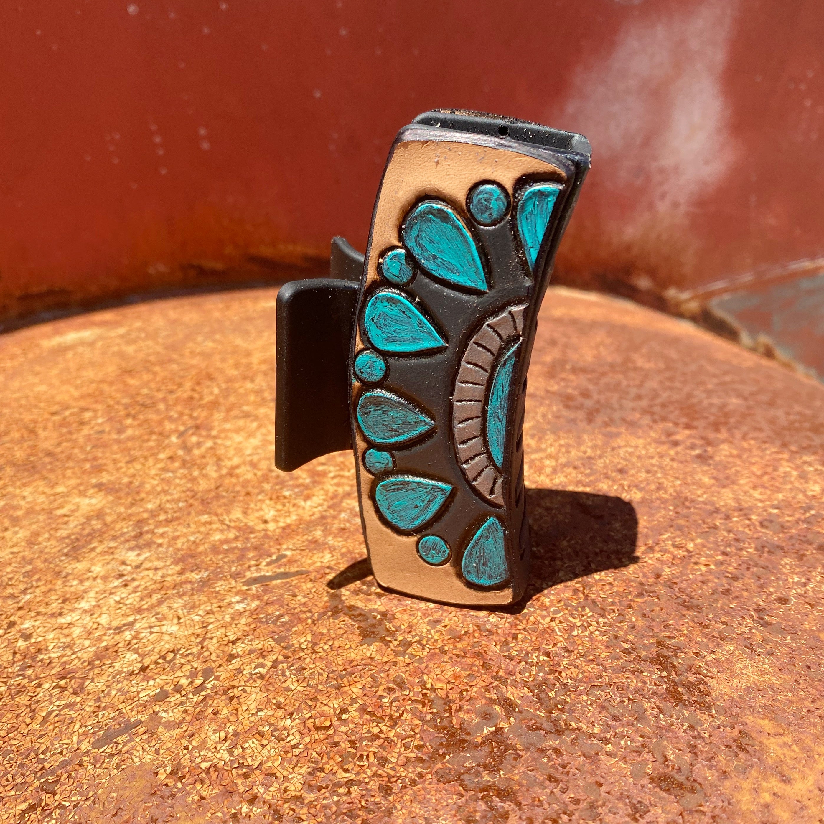 Leather Claw Clips 3.5”