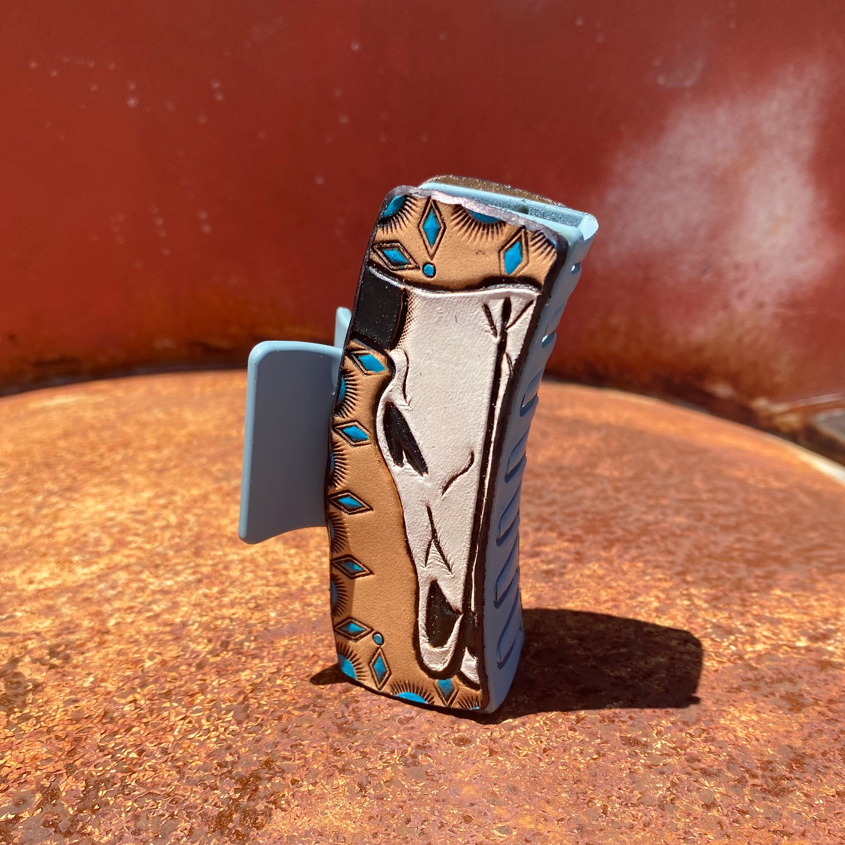 Leather Claw Clips 3.5”