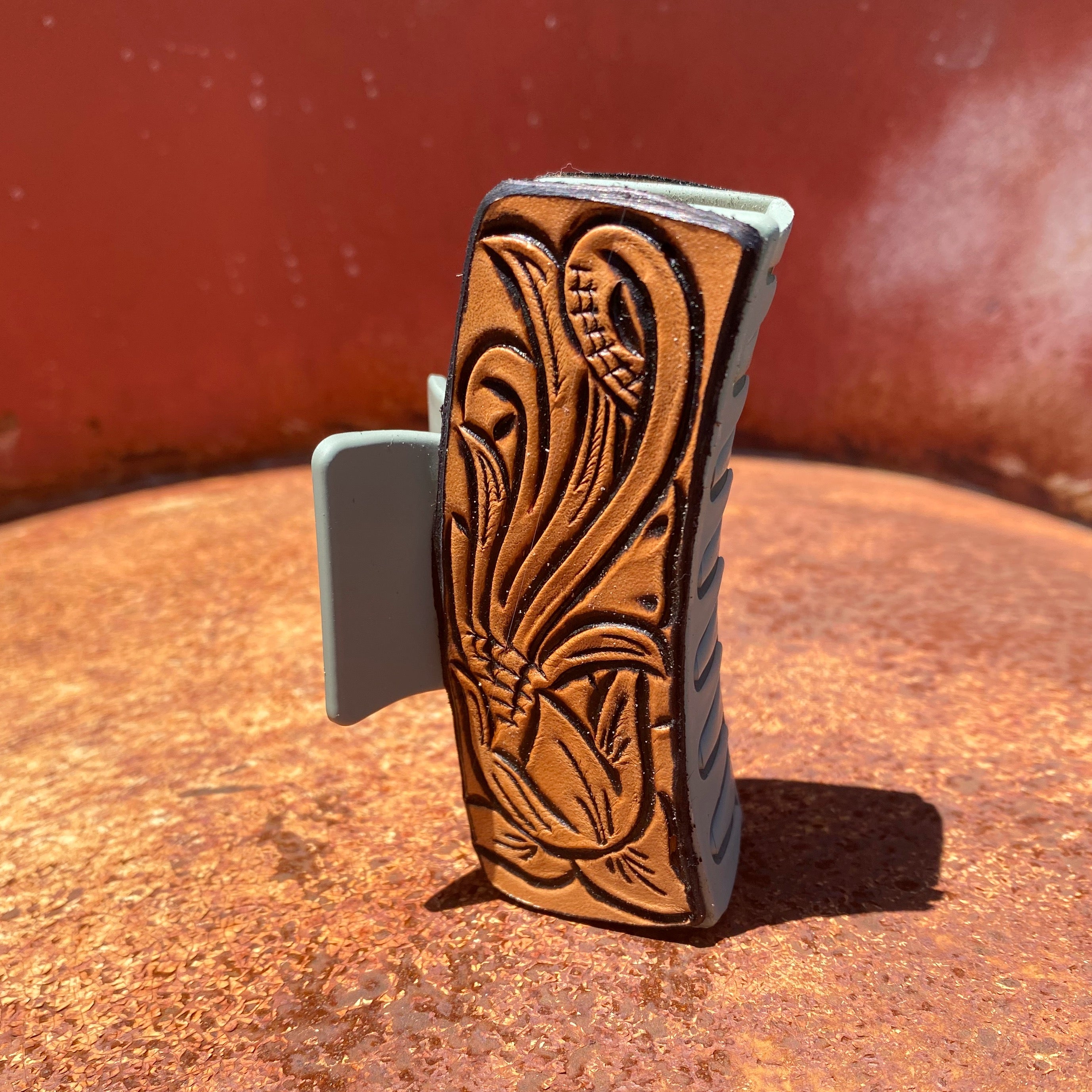 Leather Claw Clips 3.5”