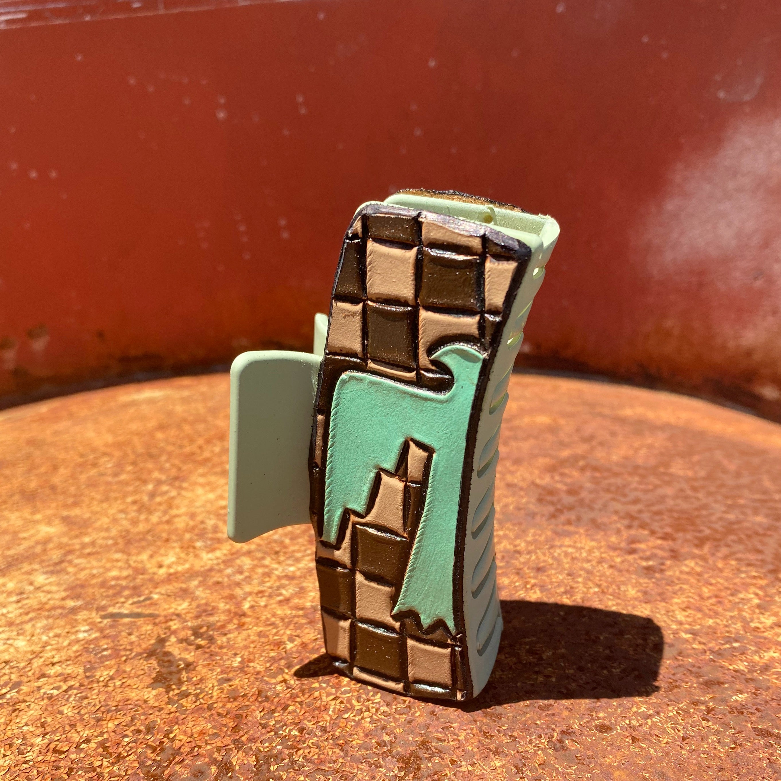 Leather Claw Clips 3.5”