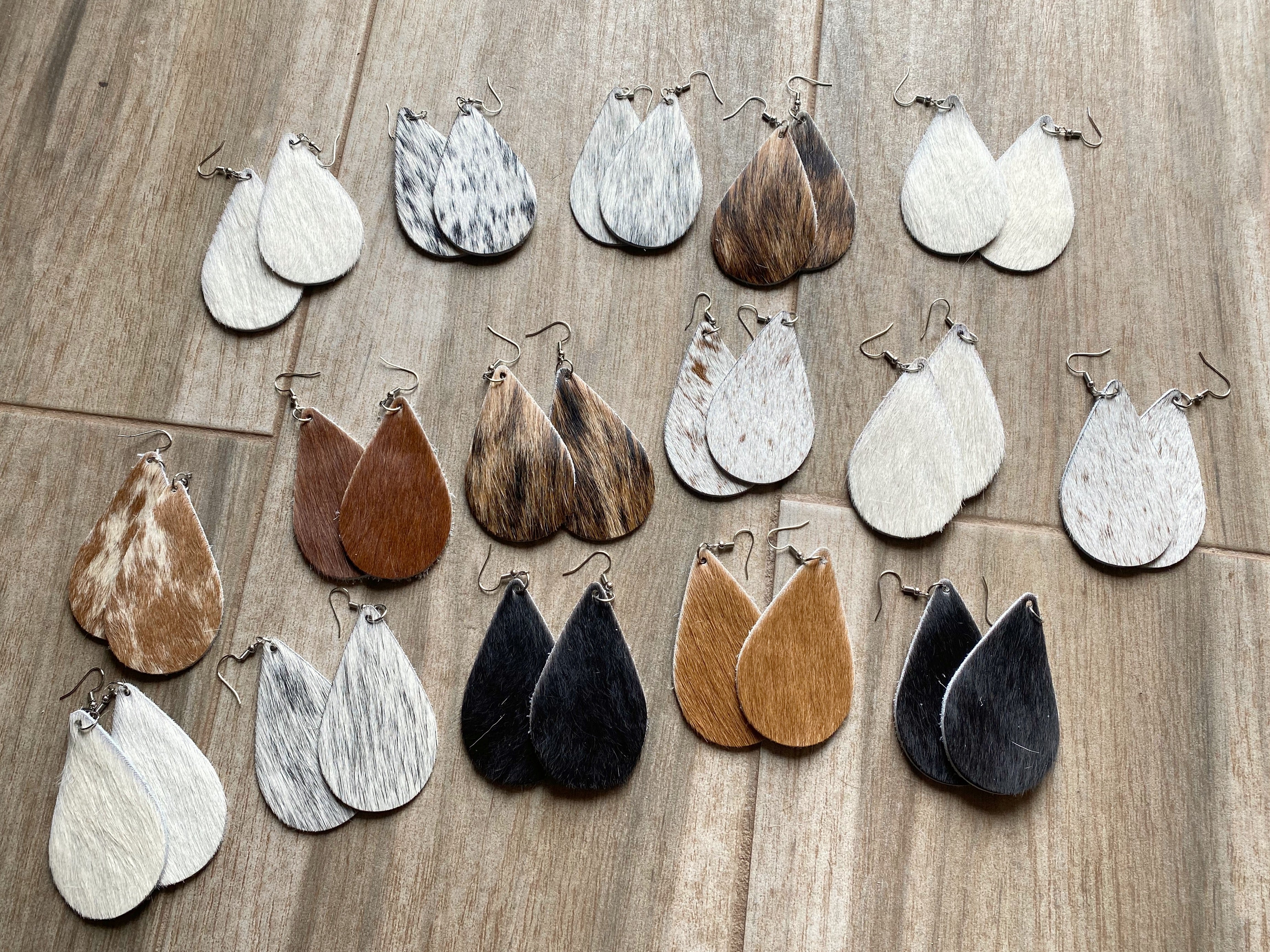 Cowhide Earring Mystery Box