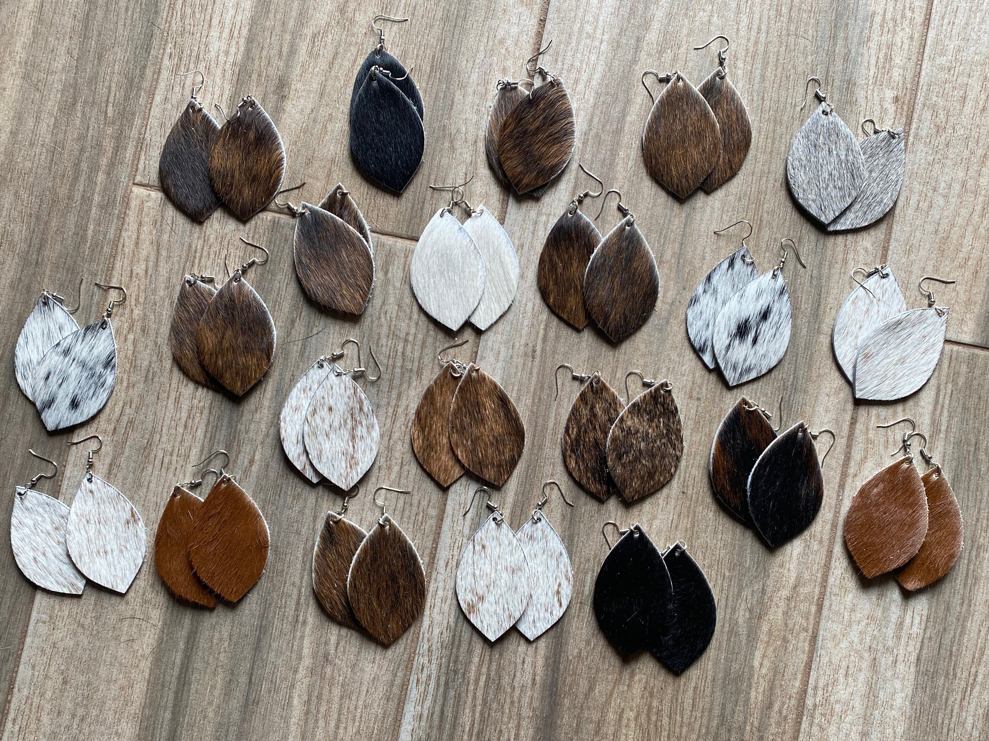 Cowhide Earring Mystery Box
