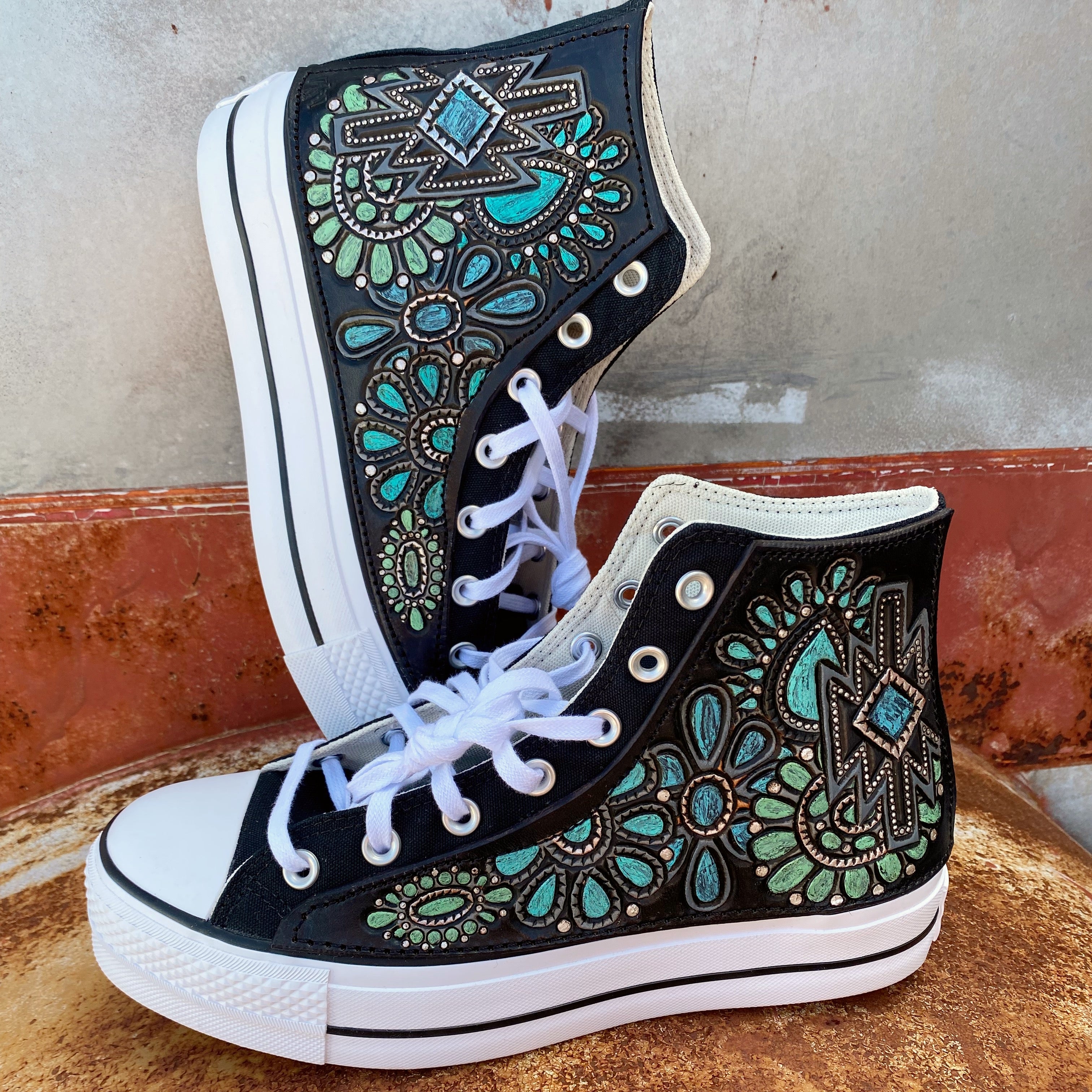 Custom High Top Converse