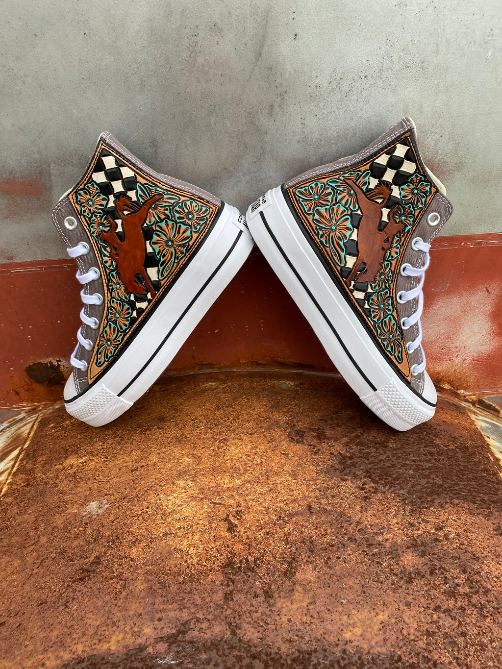 Custom High Top Converse