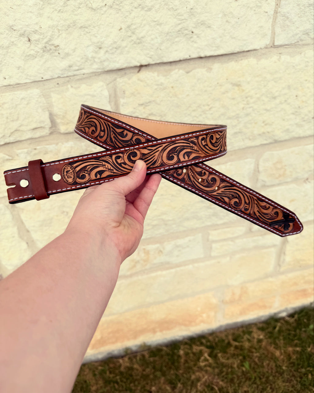 Custom Leather Belt