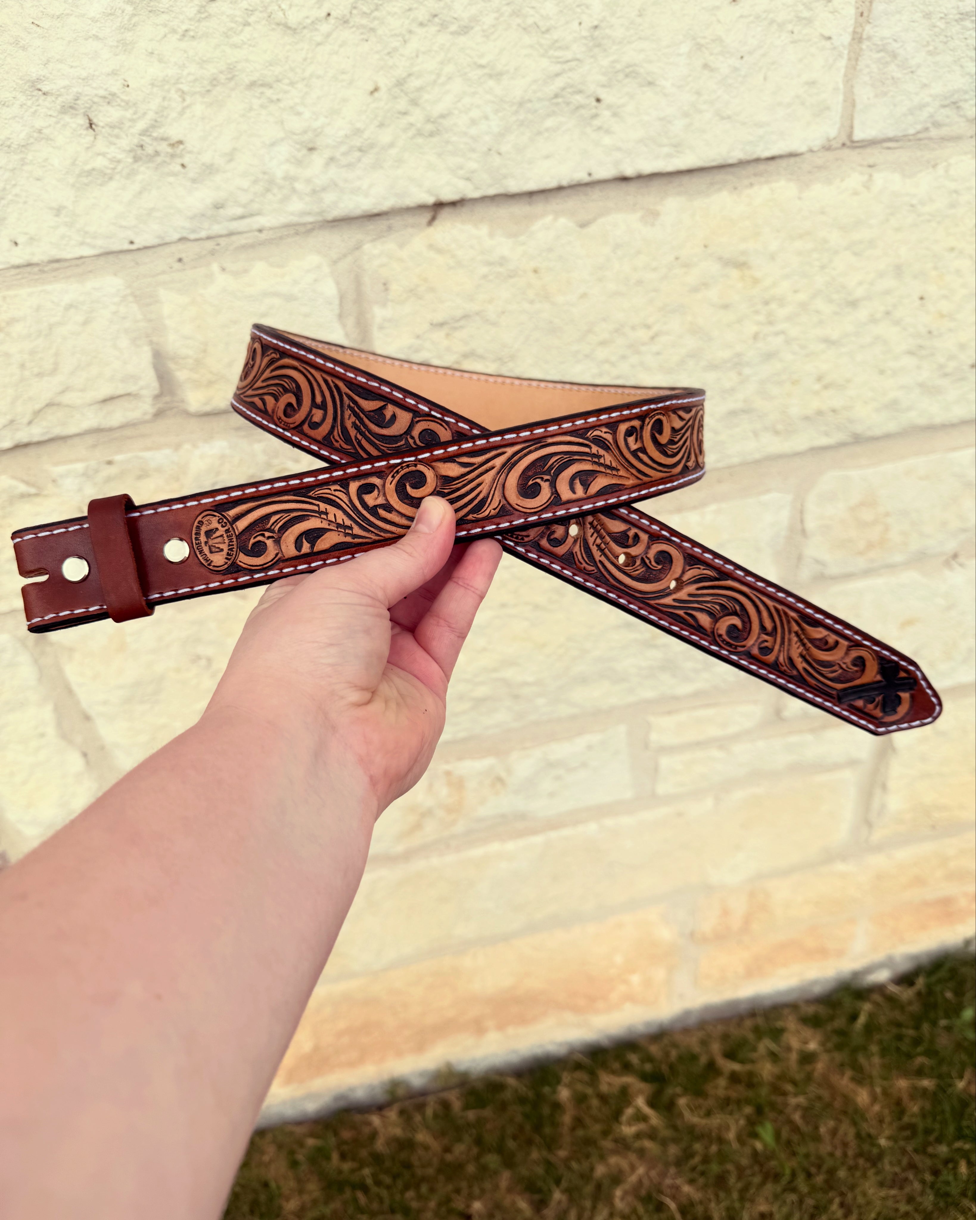 Custom Leather Belt