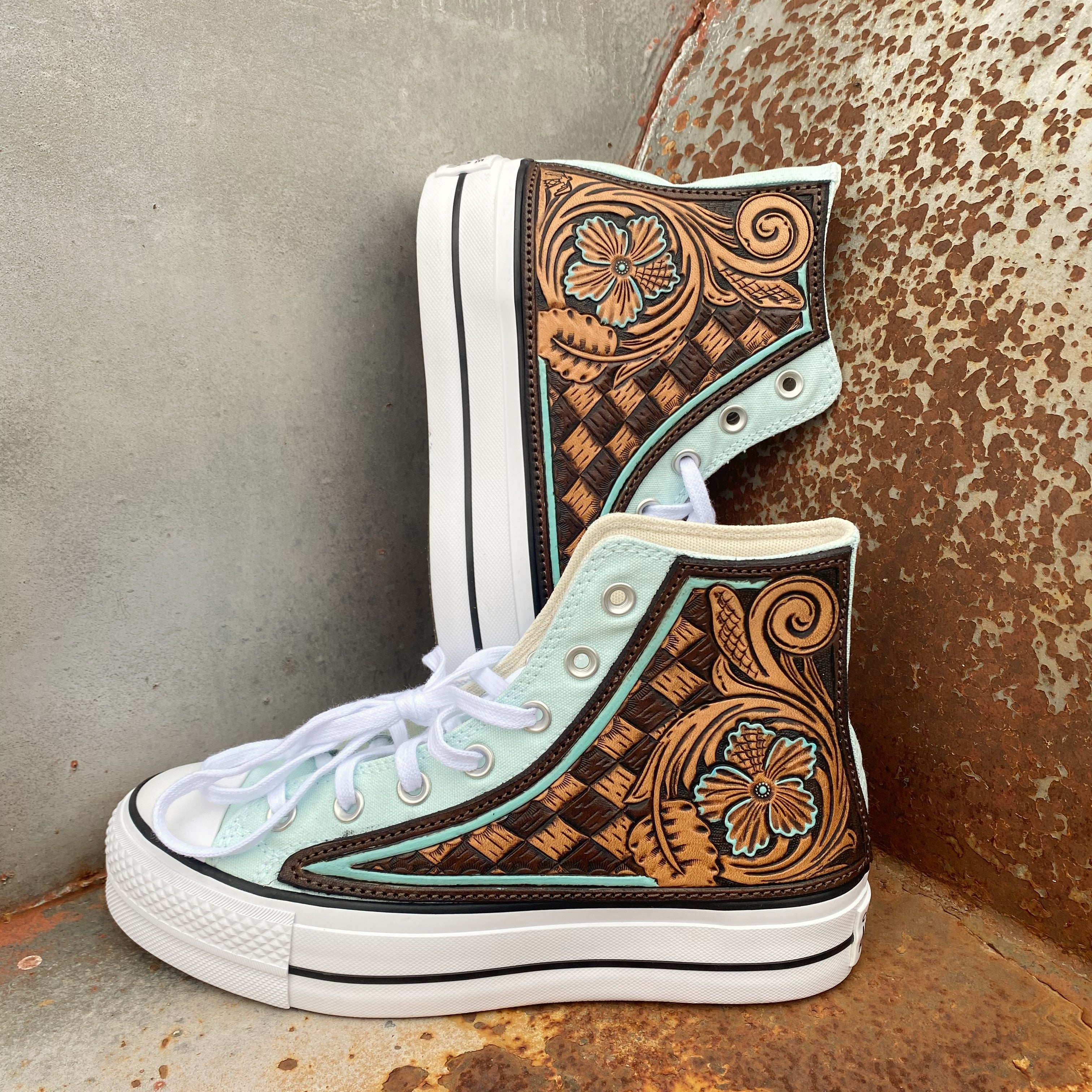 Custom High Top Converse