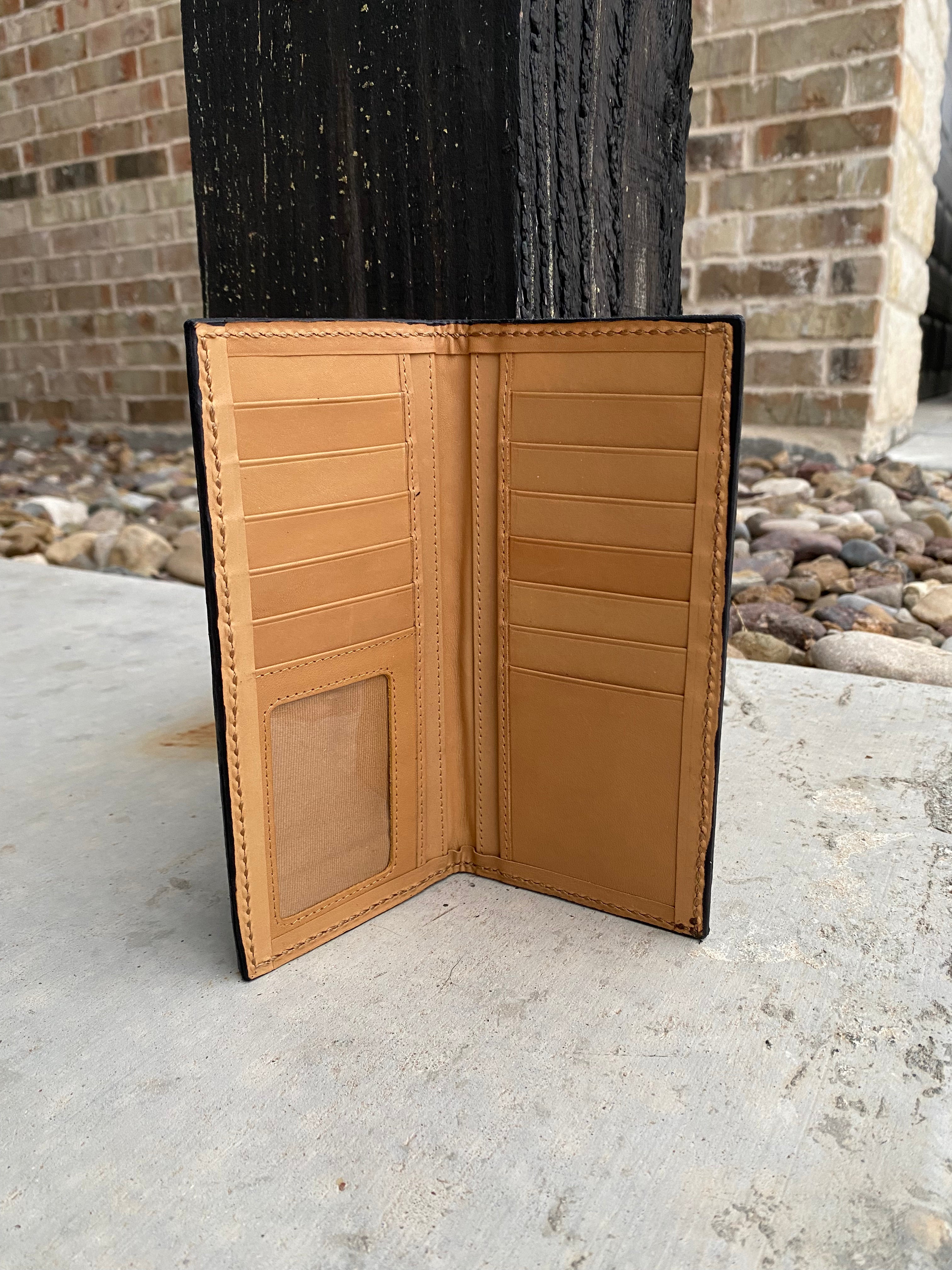 Custom Roper Wallet with Extra Pockets
