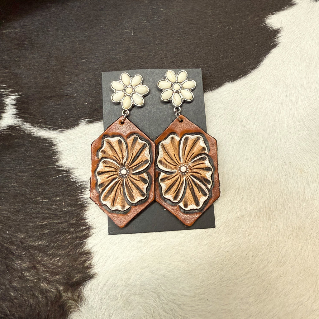 Medium Flower Studs