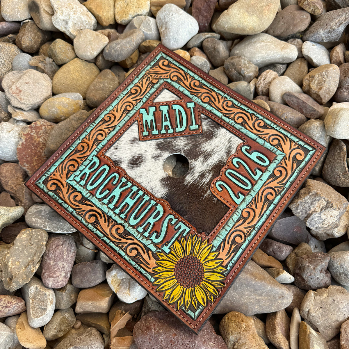 Grad Cap Custom Men Custom Graduation Cap – Thunderbird Leather Company