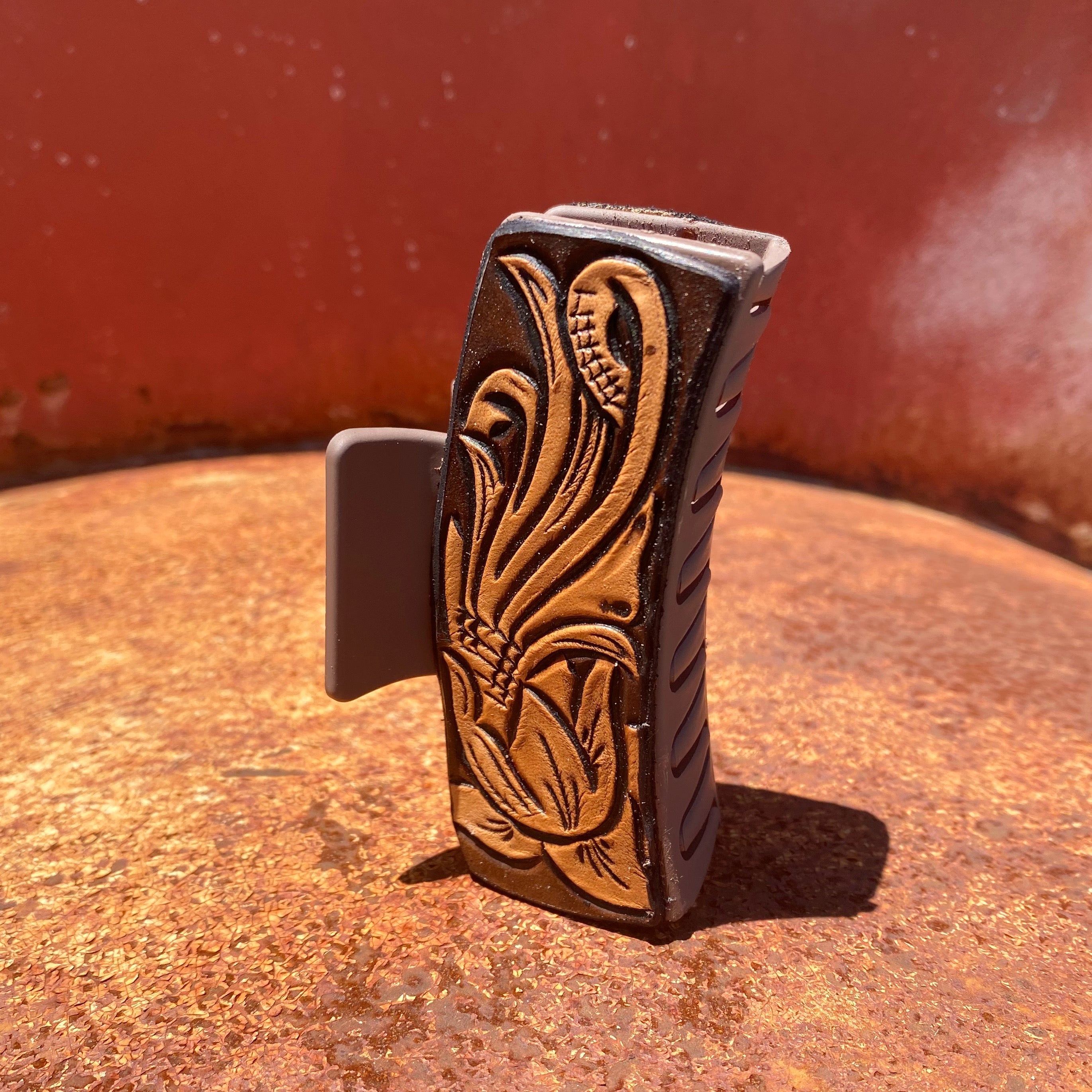 Leather Claw Clips 3.5”