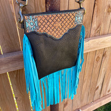 Load image into Gallery viewer, Custom Cowhide Fringe Purse
