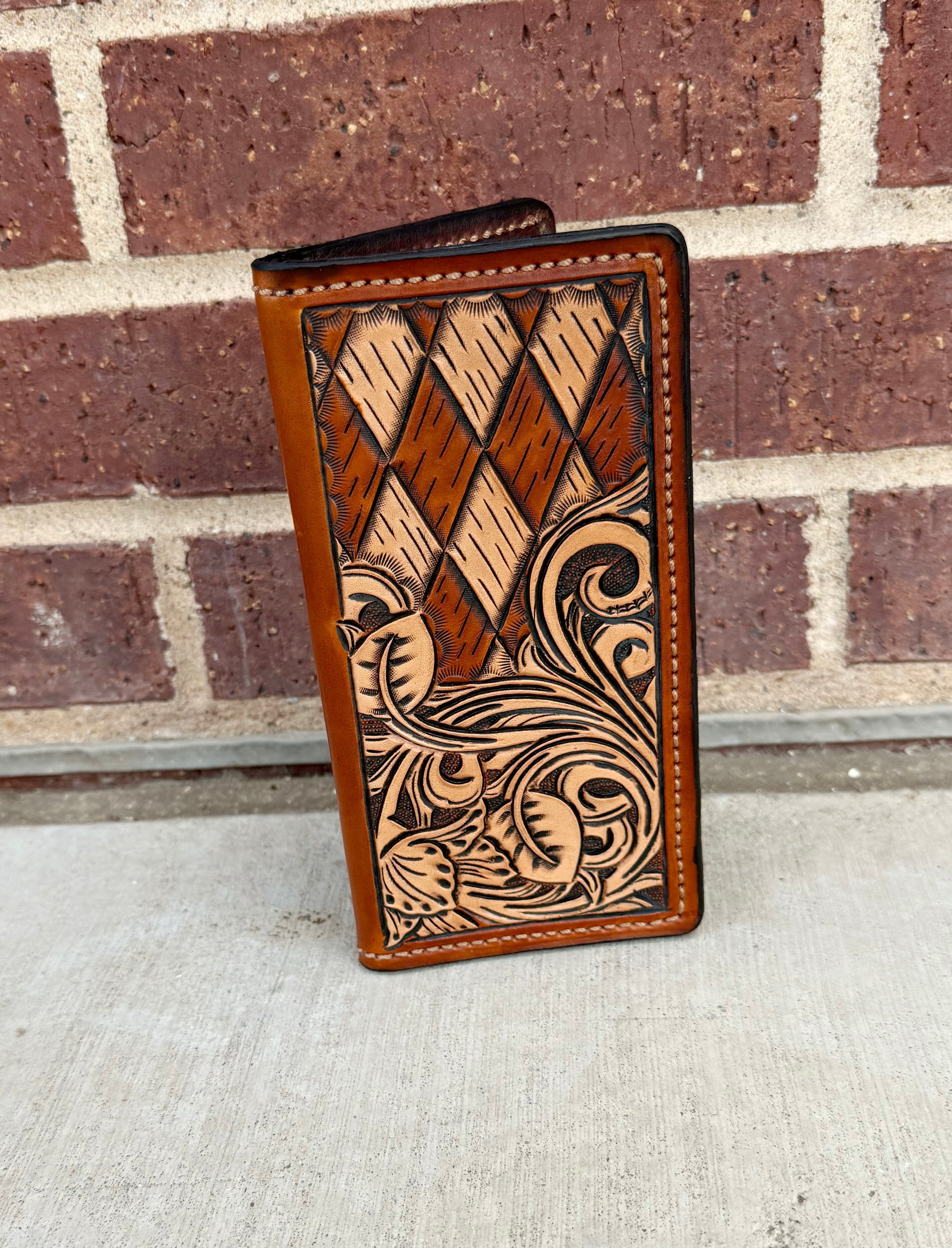 Custom Roper Wallet – Thunderbird Leather Company