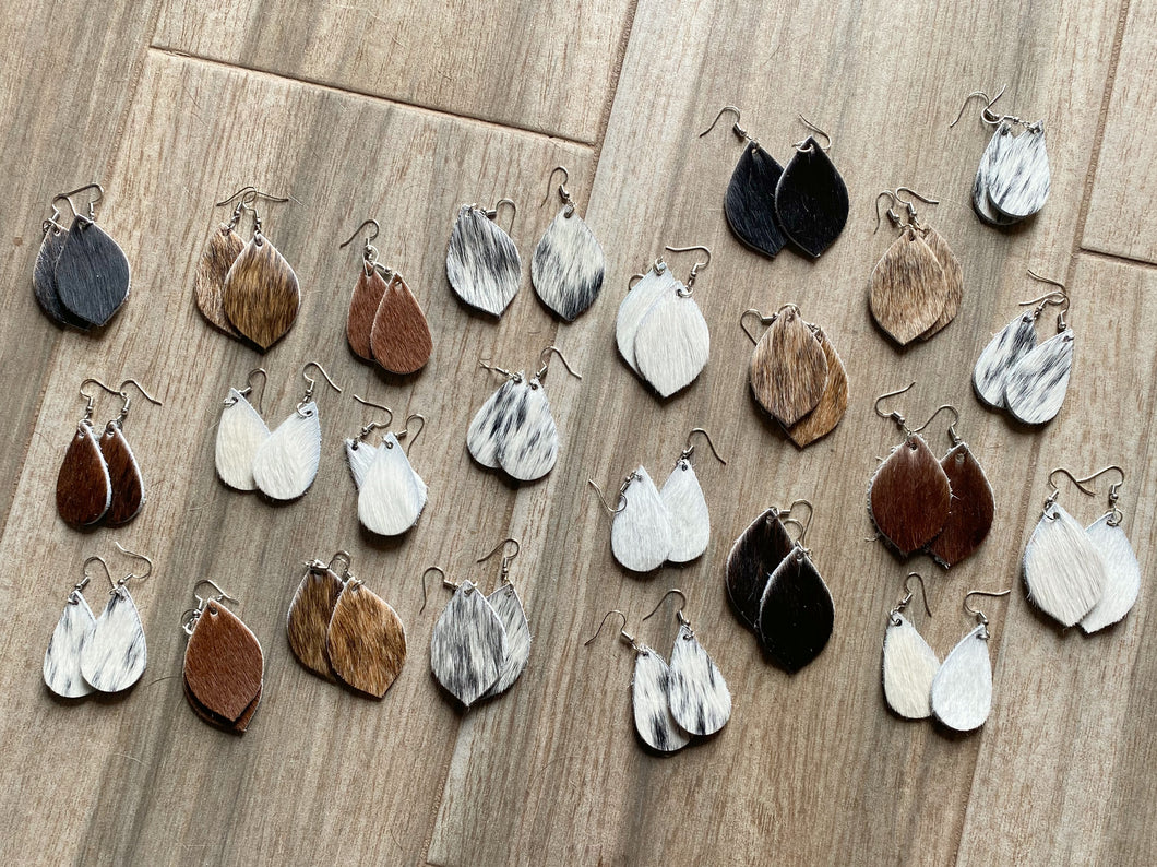 Cowhide Earring Mystery Box