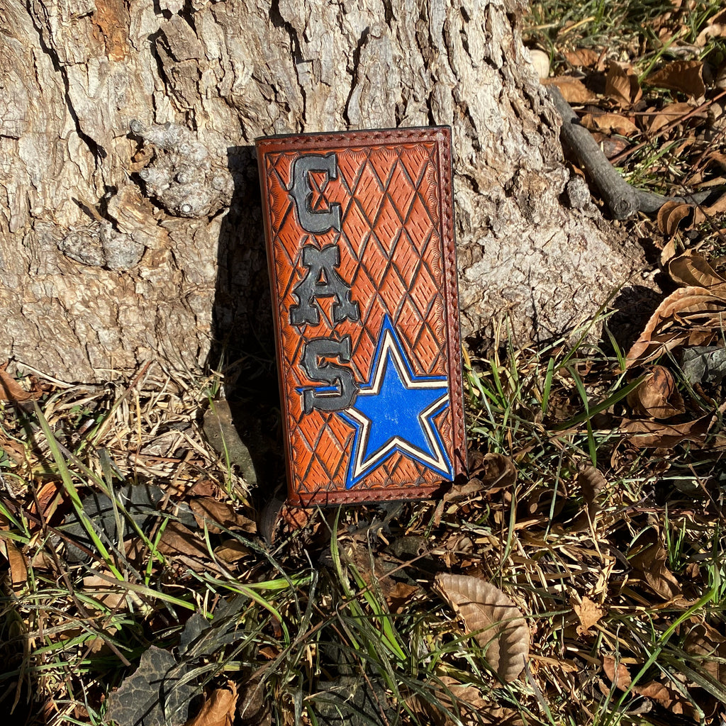 Custom Roper Wallet – Thunderbird Leather Company