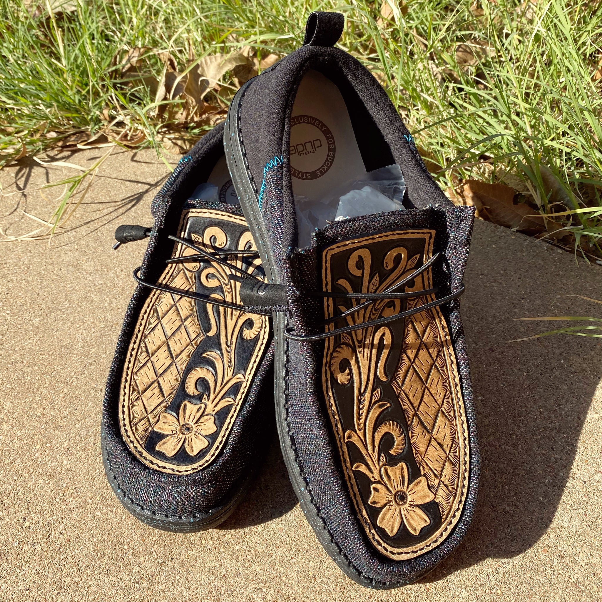 Custom Leather Hey Hey Dude Custom Shoes Custom Leather Boot