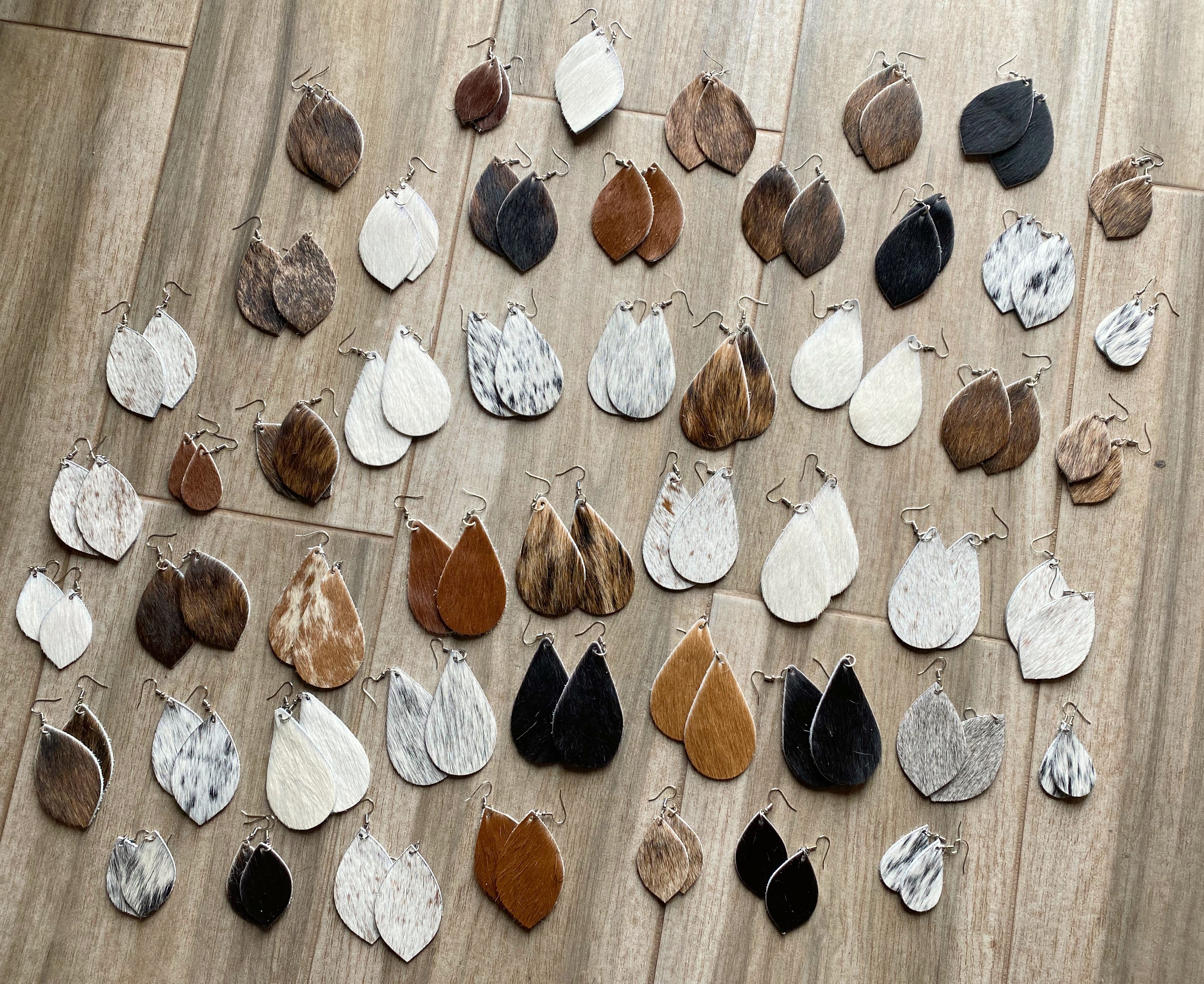 Cowhide Earring Mystery Box